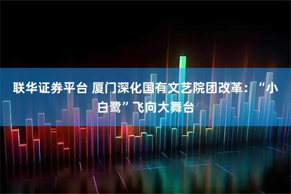 联华证券平台 厦门深化国有文艺院团改革：“小白鹭”飞向大舞台